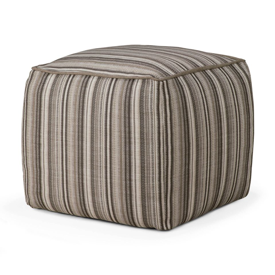 Zahara Outdoor zitzak grau gestreept Ethnicraft