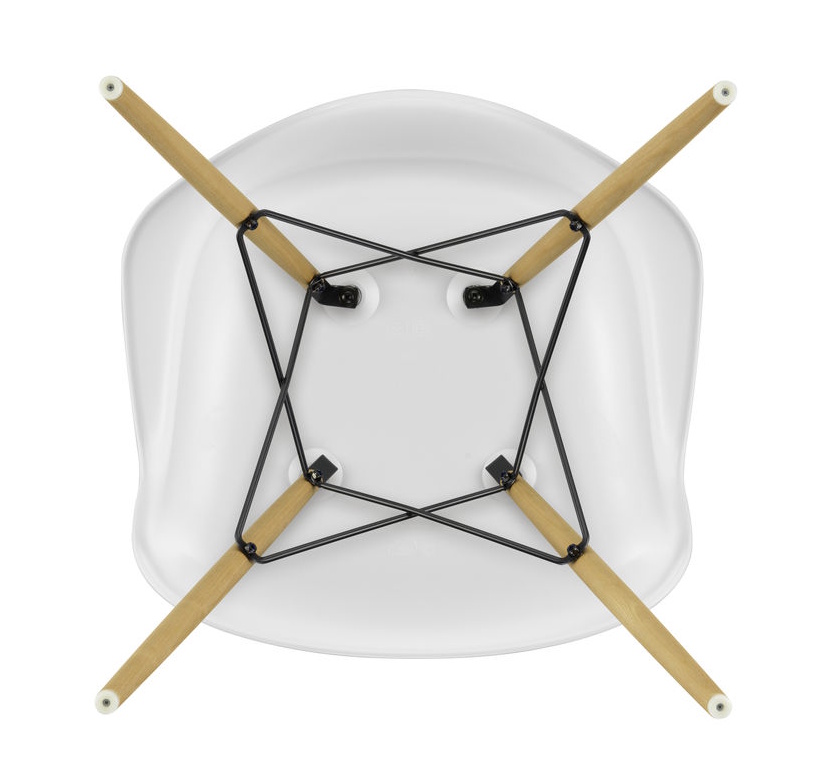 Eames Plastic Arm Chair DAW-stoel Vitra