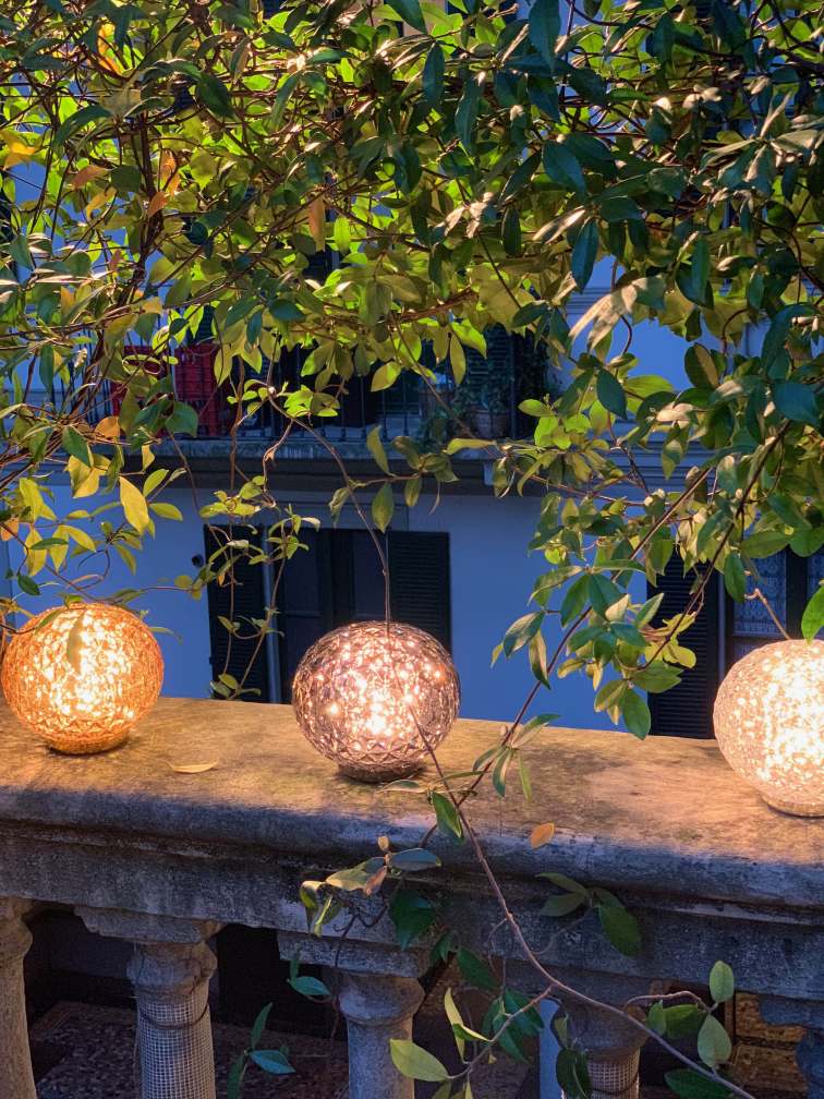 Mini Planet LED-tafellamp op accu van Kartell