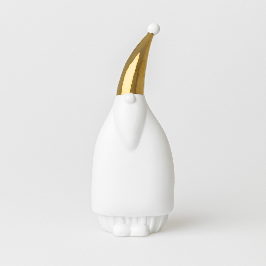 Kerstmanfiguur wielen