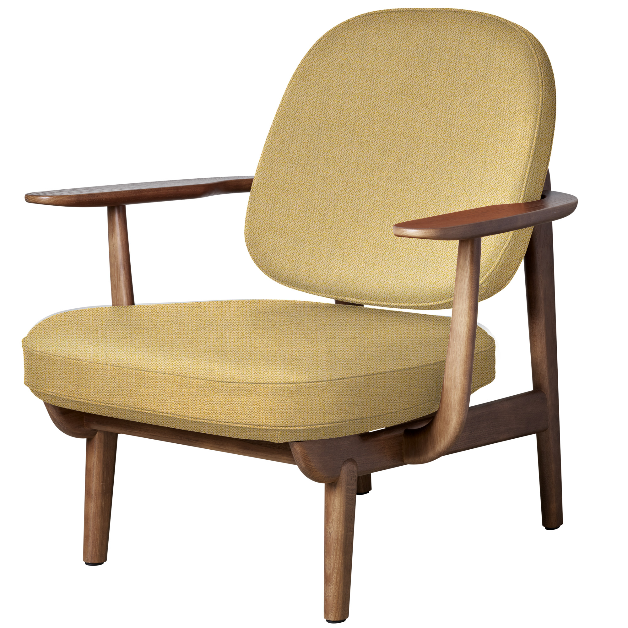 Fred-fauteuil, donker gebeitst eikenhout, Fritz Hansen