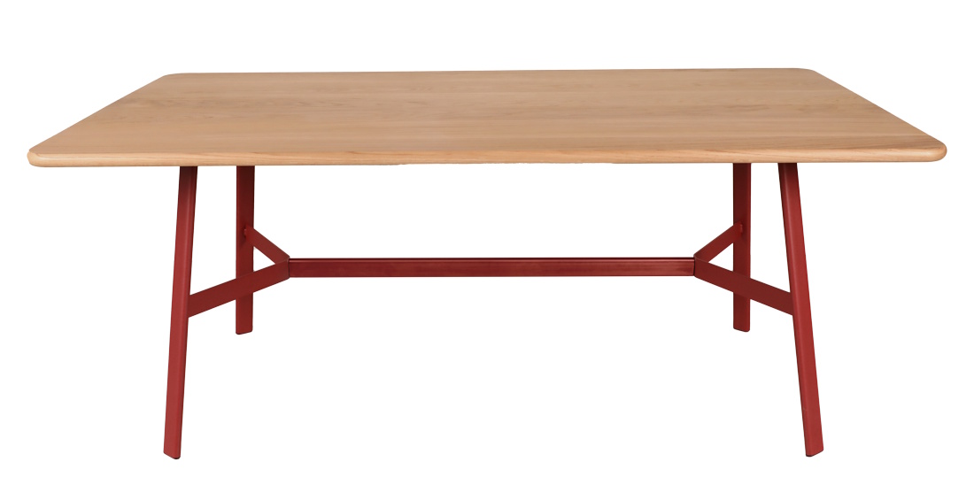 SO'O / SO O Eettafel van eikenhout 180 × 90 cm voor binnen Fermob