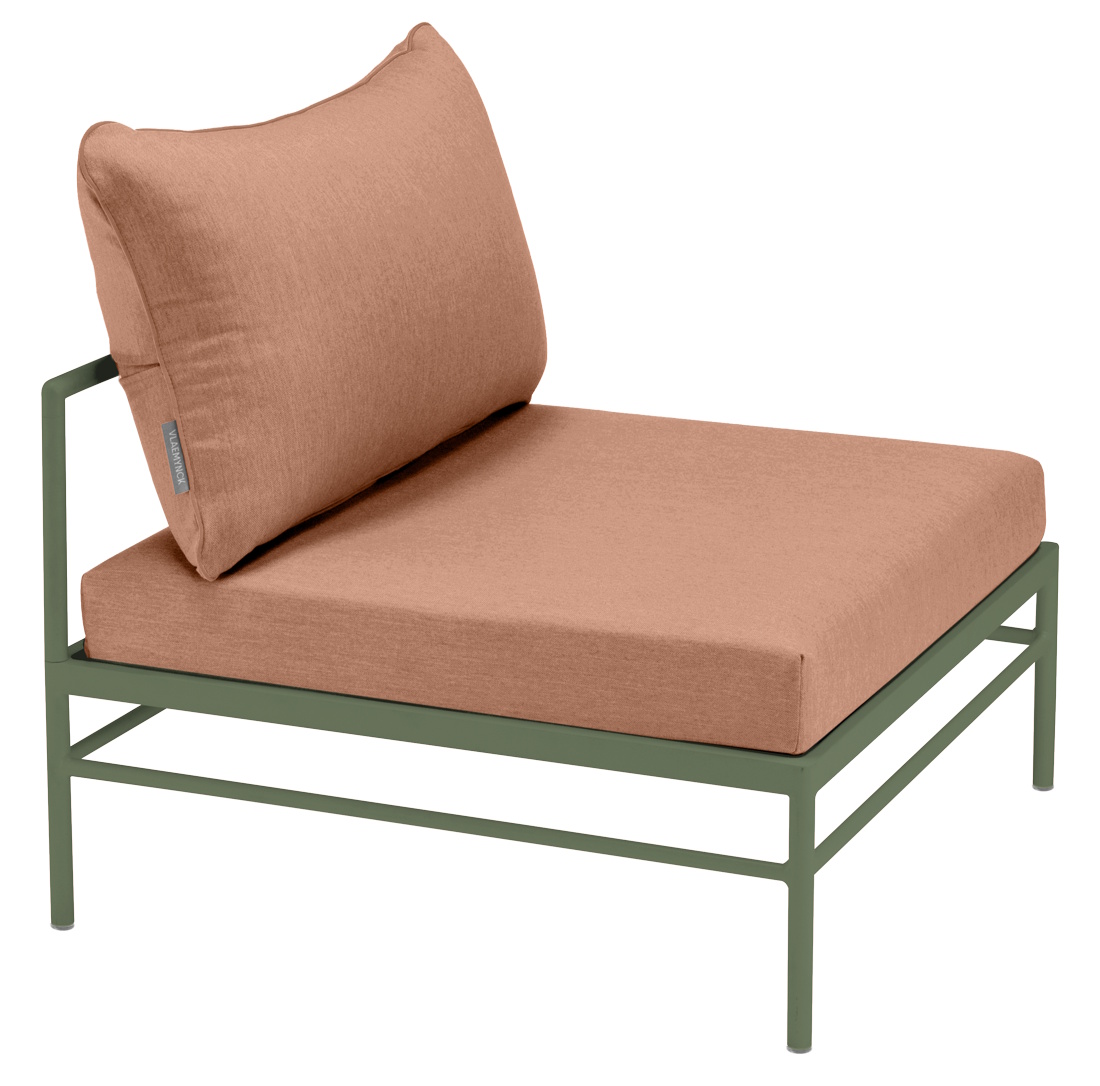 Rivage Lounge-fauteuil zonder armleuningen voor buiten van Fermob