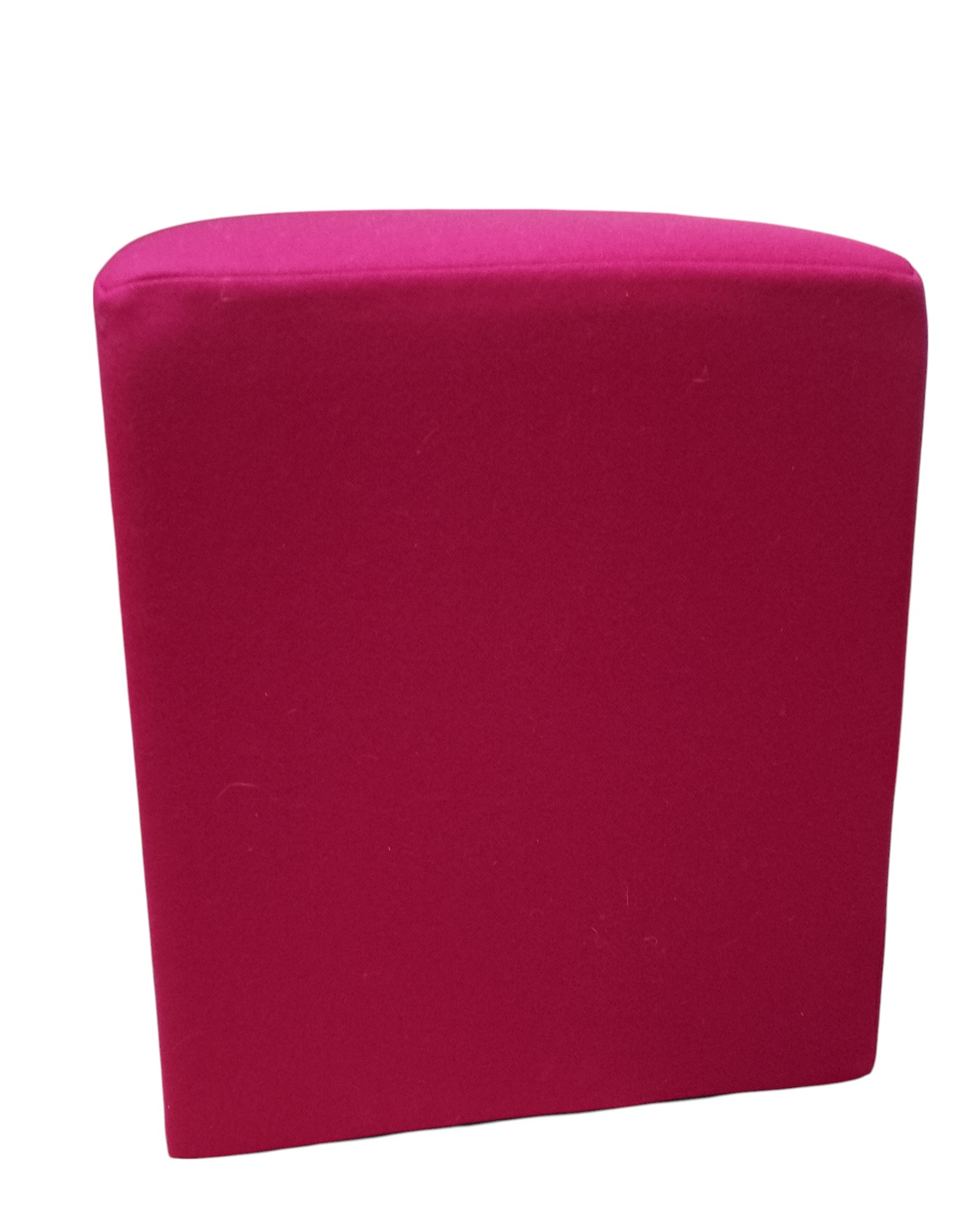 Pinker FILZ 622 Pouf Hocker, quadratisch, für Wohnzimmer und Büro, bequeme Sitzgelegenheit.