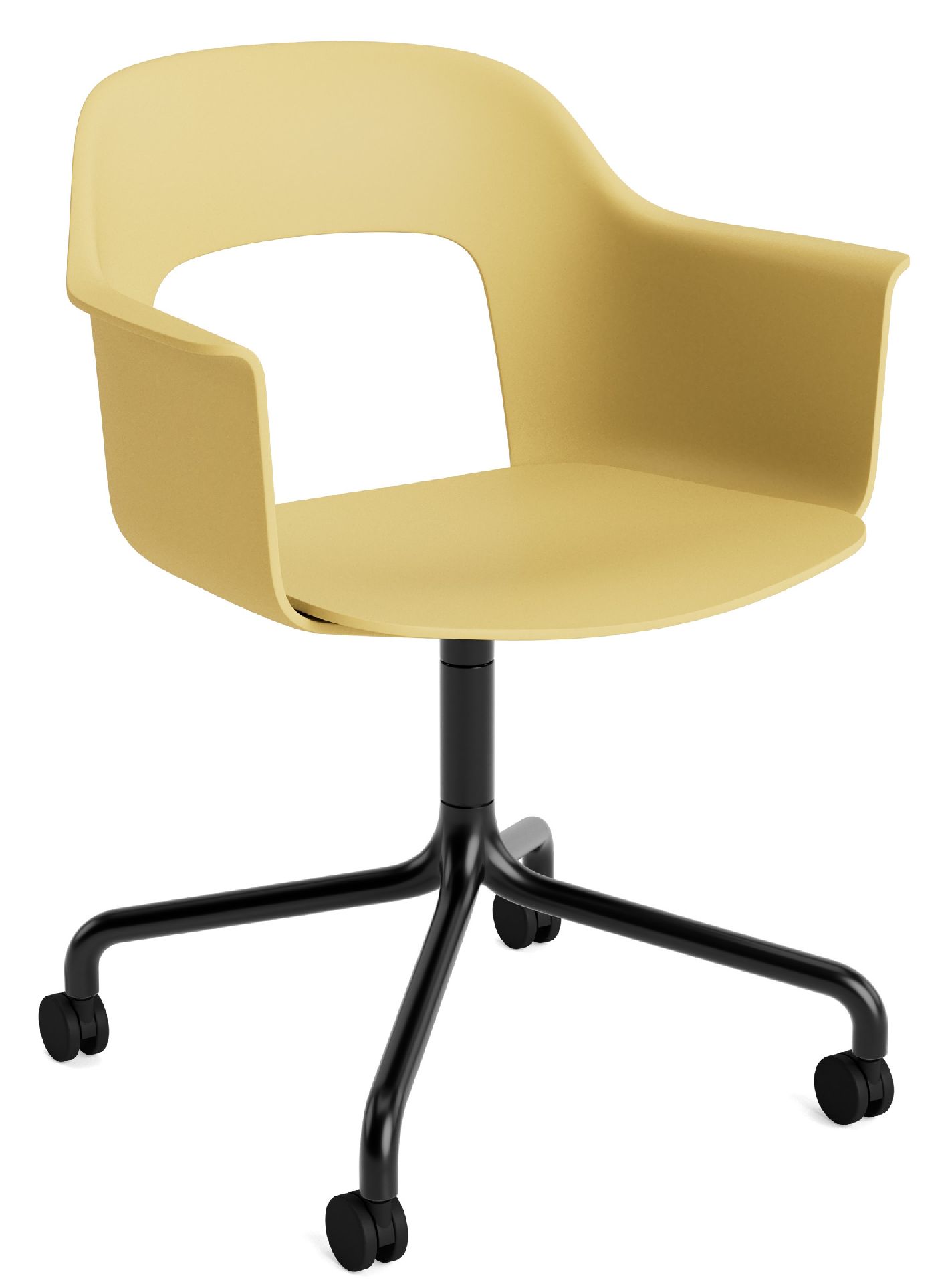 Layout fauteuil 261 met armleuningen van Hay
