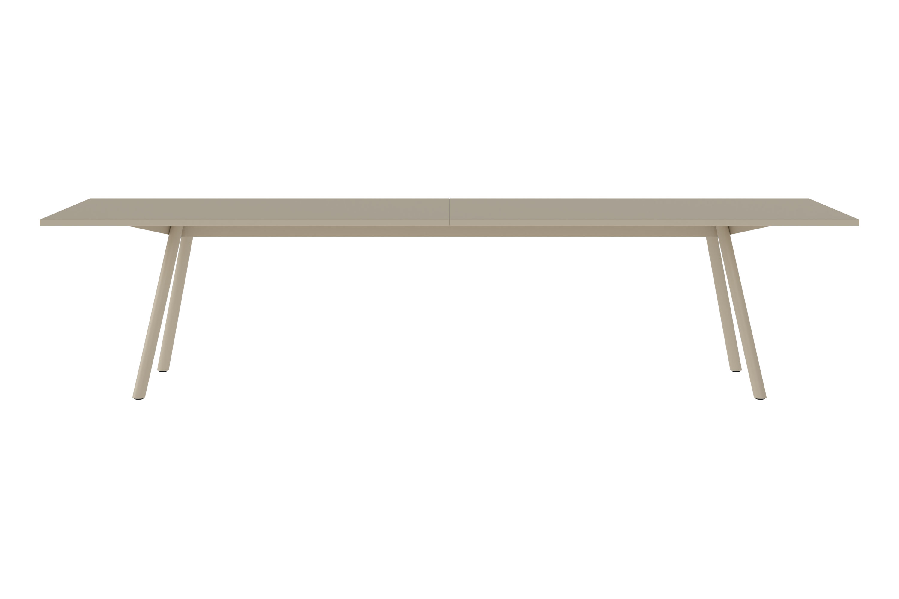 New Tendency Masa Tischplatte in Beige, moderner Esstisch mit minimalistischem Design für Esszimmer.