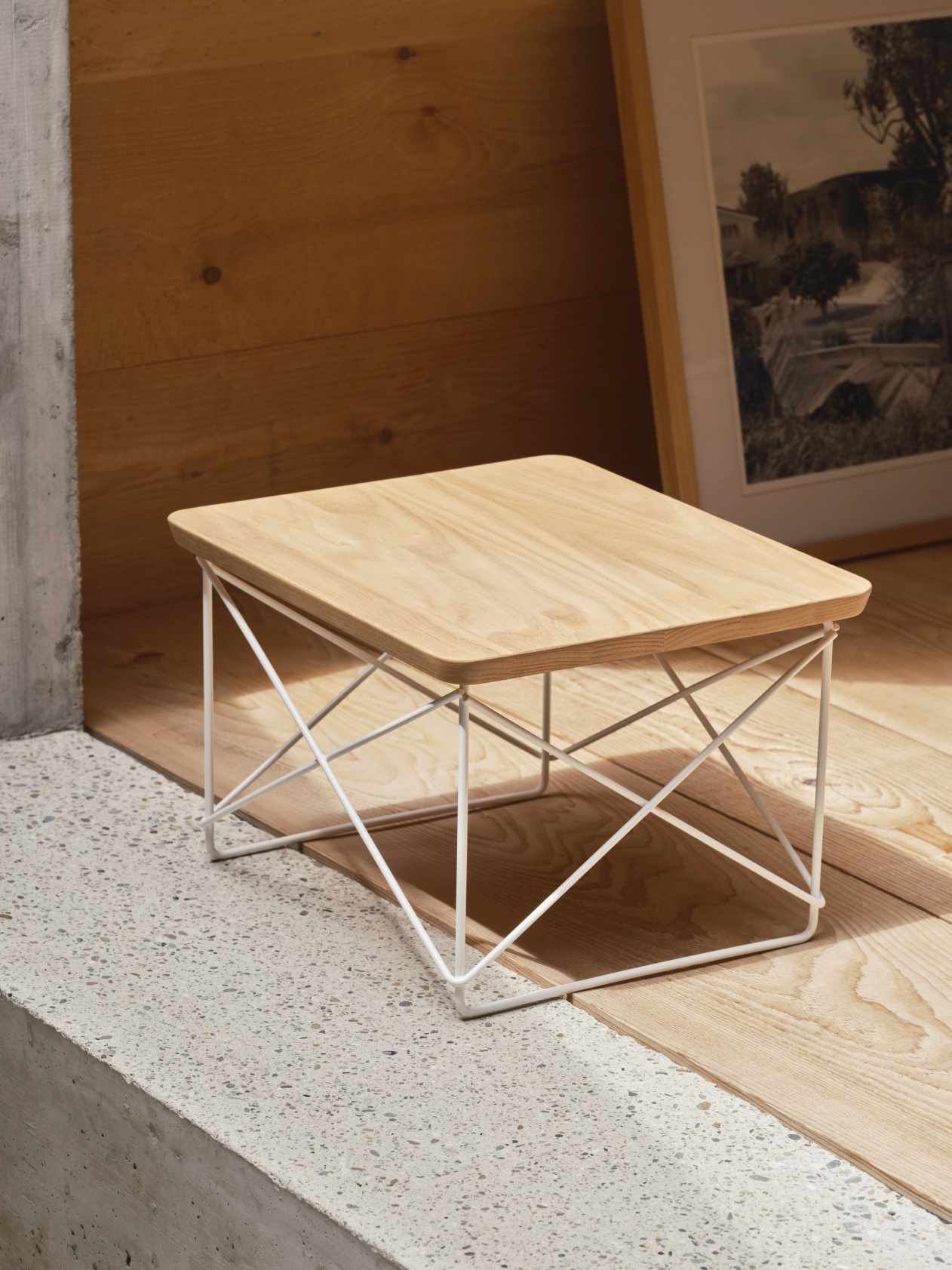 Bijzettafel LTR HPL Kastanje Vitra 