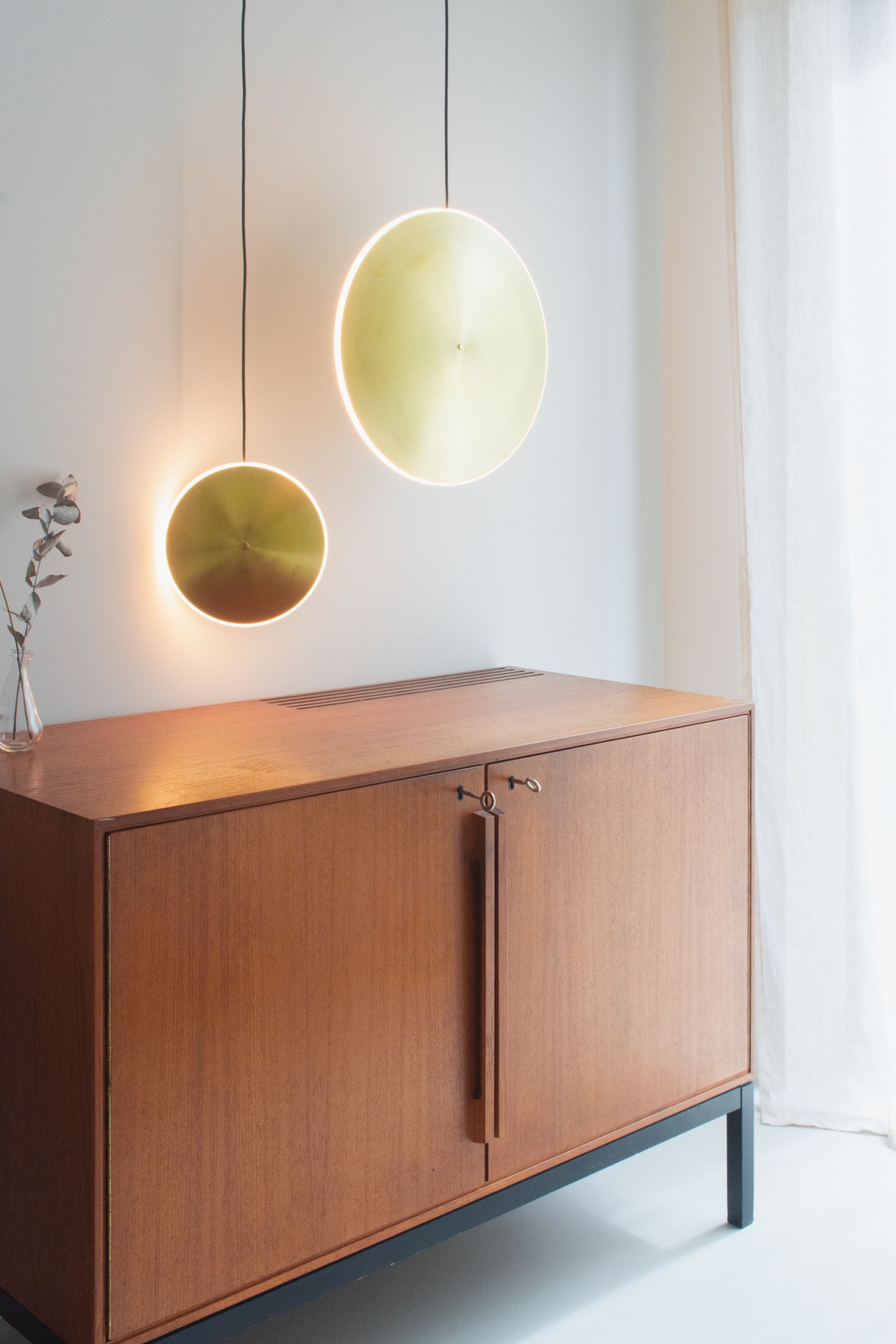 Dish6v Chrona hanglamp messing Graypants