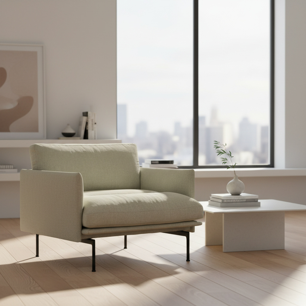 Outline Soft Chair fauteuil van Muuto
