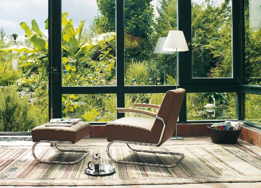 Thonet S 411 Cantileverstoel met GRATIS voetenbankje!