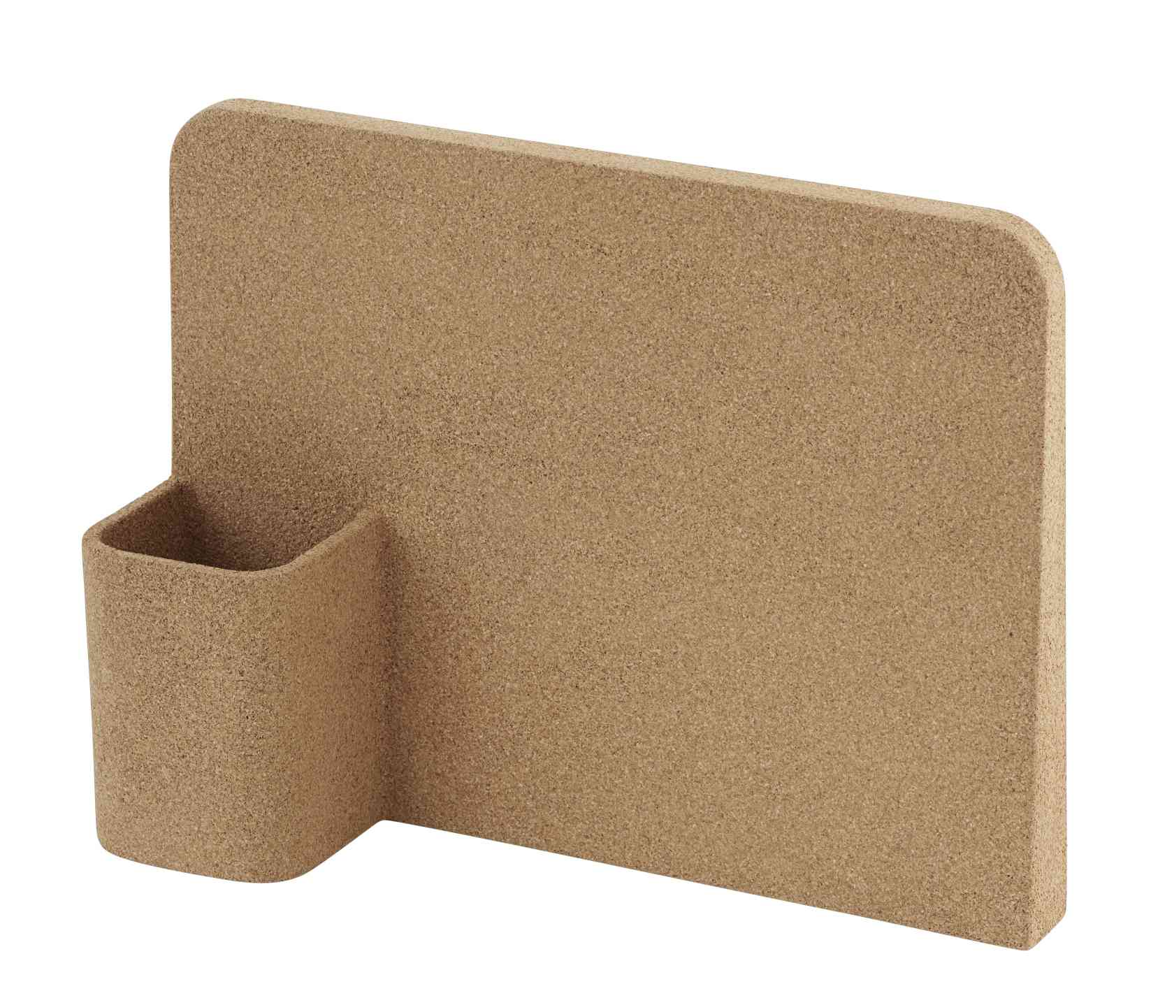 Muuto Story Pinboard aus Kork mit Stifthalter, moderne Pinnwand für Büro und Zuhause.