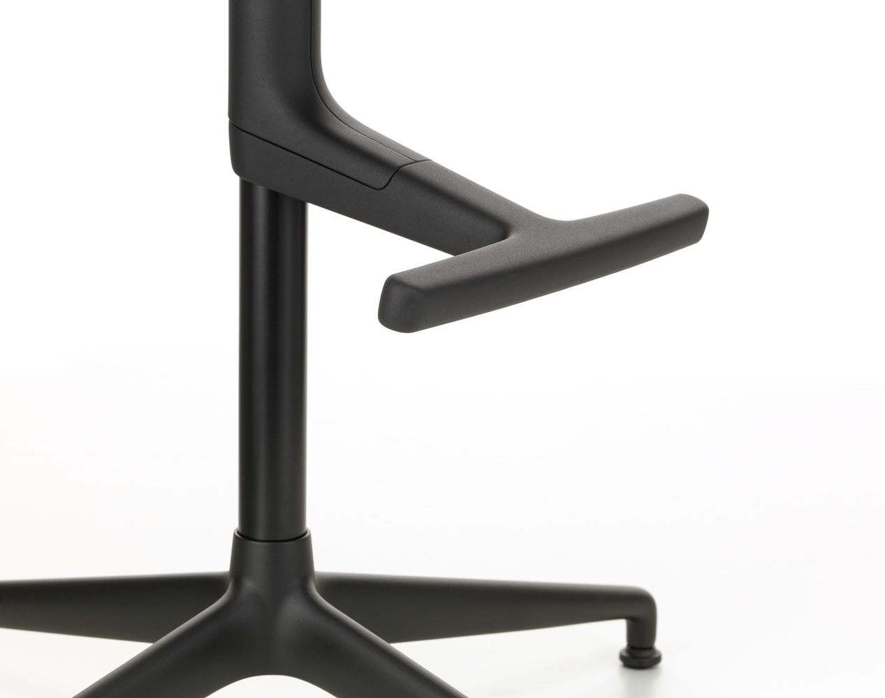 Mynt High Bureau draaistoel zitting/rugleuning multiplex Vitra