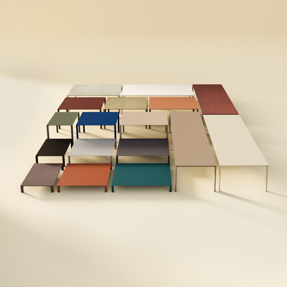 Thin-K KRISTALIA uitschuifbare tafel voor binnen