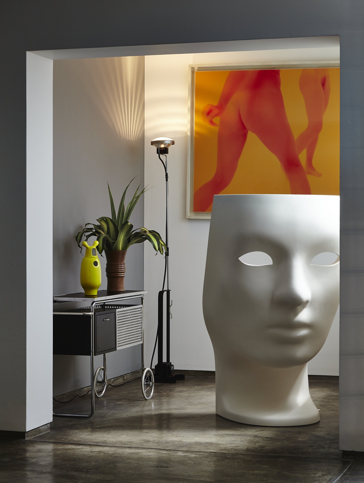 Toio staande lamp van Flos voor indirect licht - Diverse kleuren