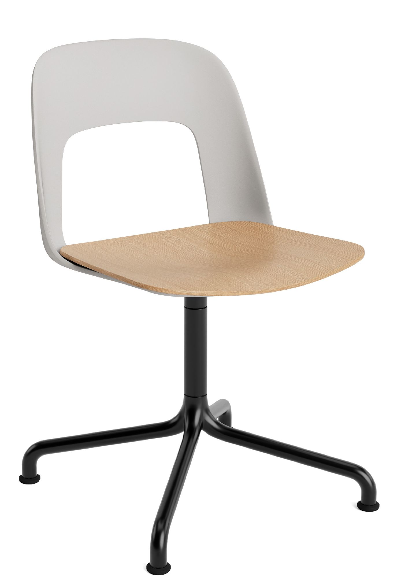 Layout Side Chair 152 draaistoel met vierpoot Hay