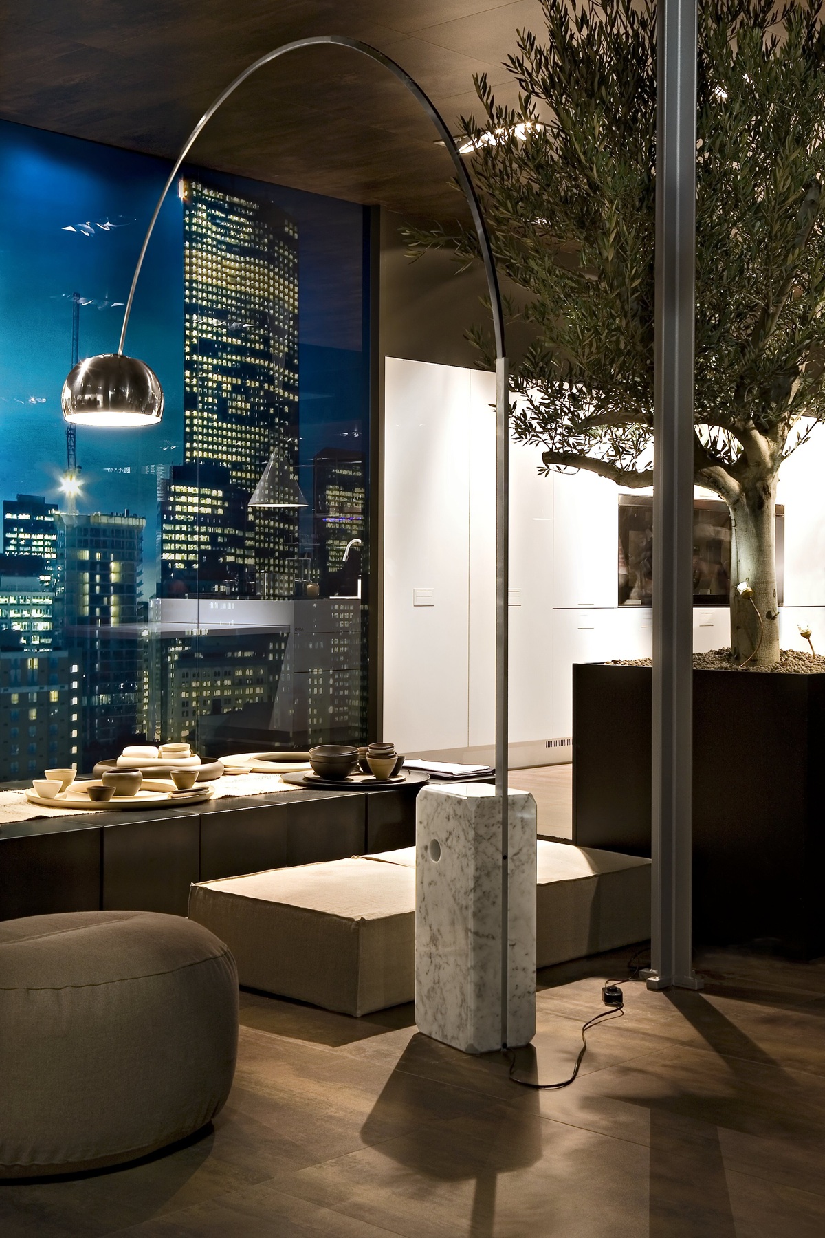 Arco staande lamp van Flos