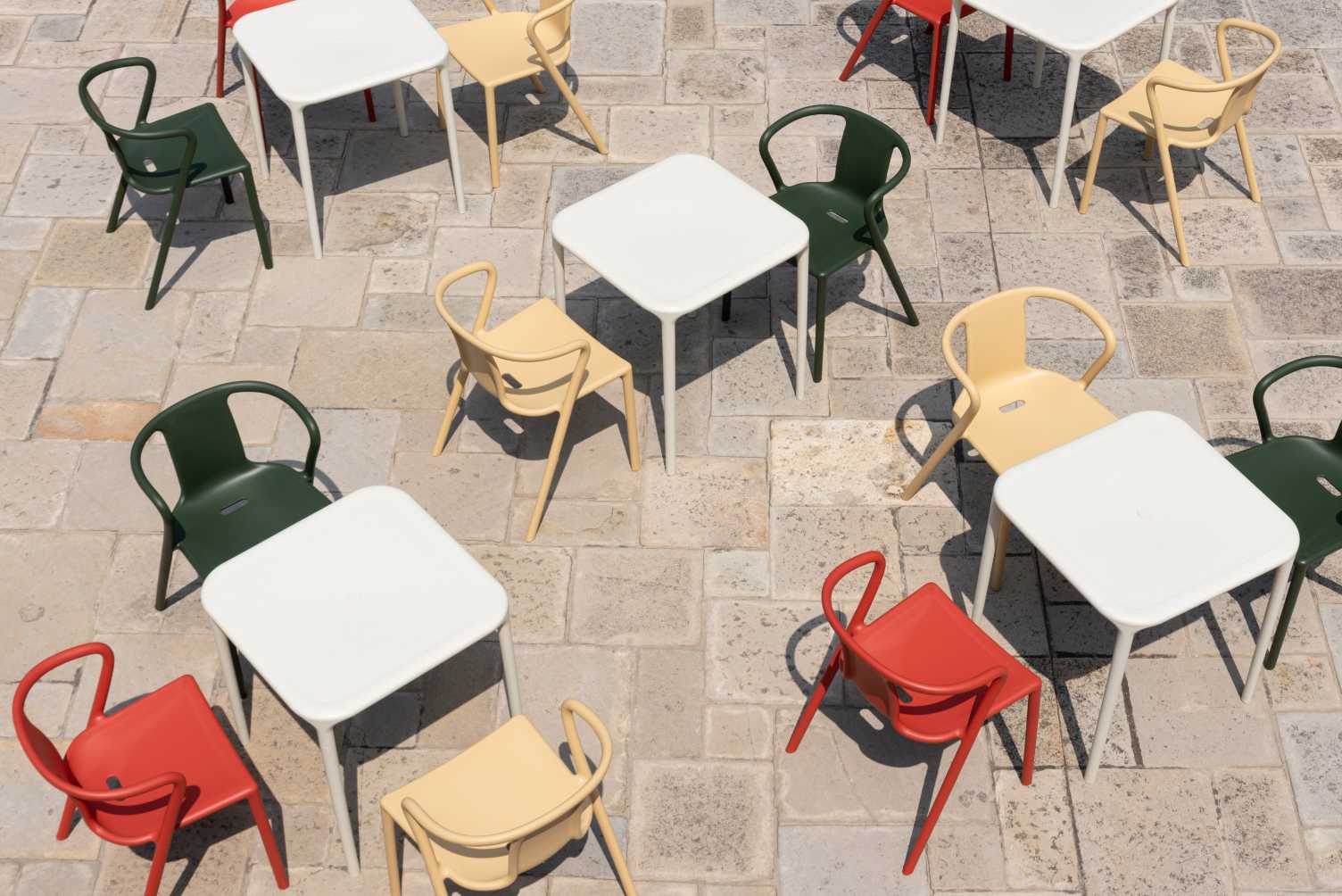 Air Armchair Indoor/Outdoor stoel met armleuningen Magis