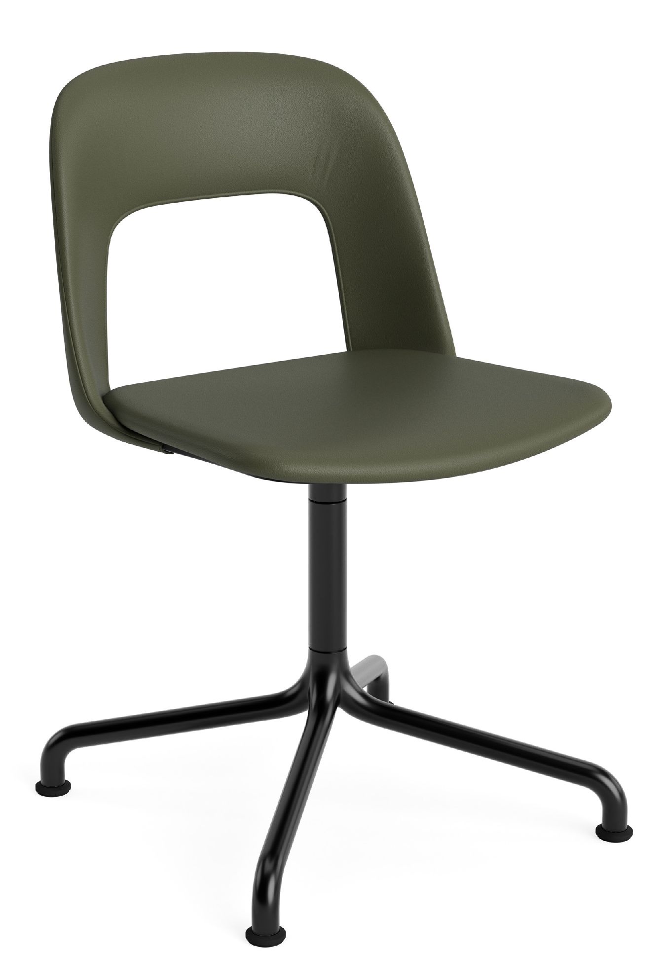 Layout Side Chair 154 draaistoel met vierpoot Hay