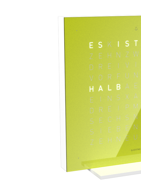 Behuizing voor Earth 13.5 Tafelklok QLOCKTWO