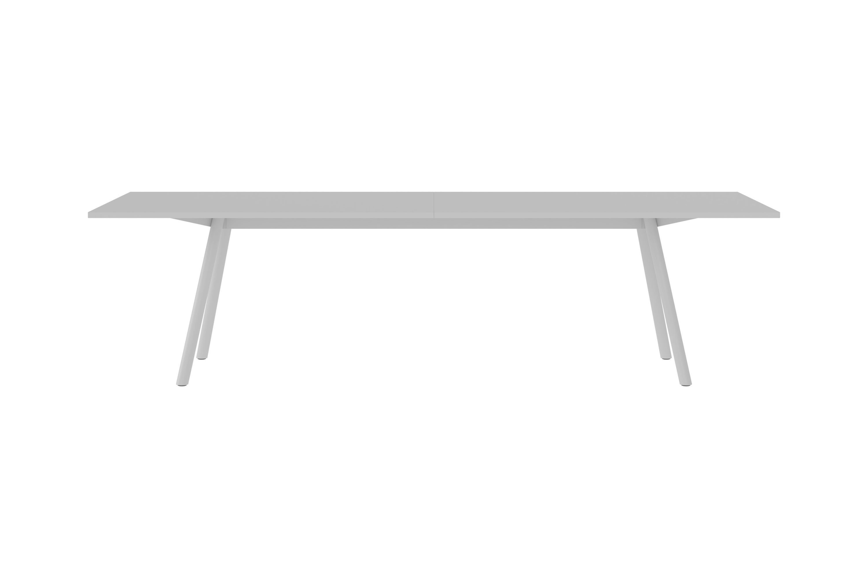 Heller New Tendency Masa Tisch mit minimalistischem Design und geraden Linien, geeignet für Esszimmer und Büro.