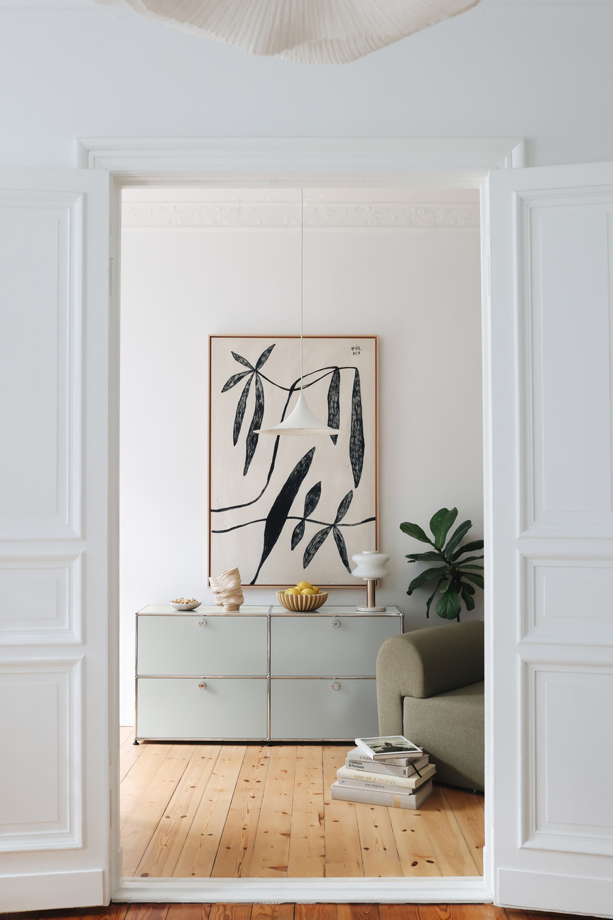 USM Haller dressoir E2 met 4 klapdeuren