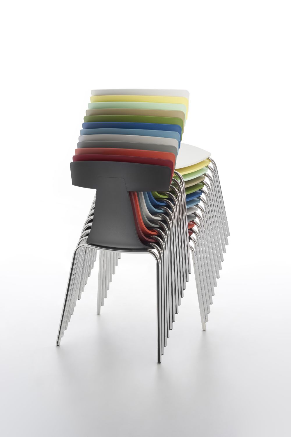 Remo Plastic Chair kunststof stoel Plank