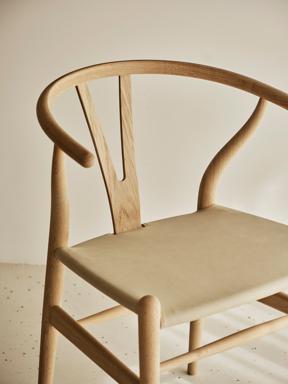 CH24P Wishbone Chair / Y-Chair stoel van Carl Hansen & Søn