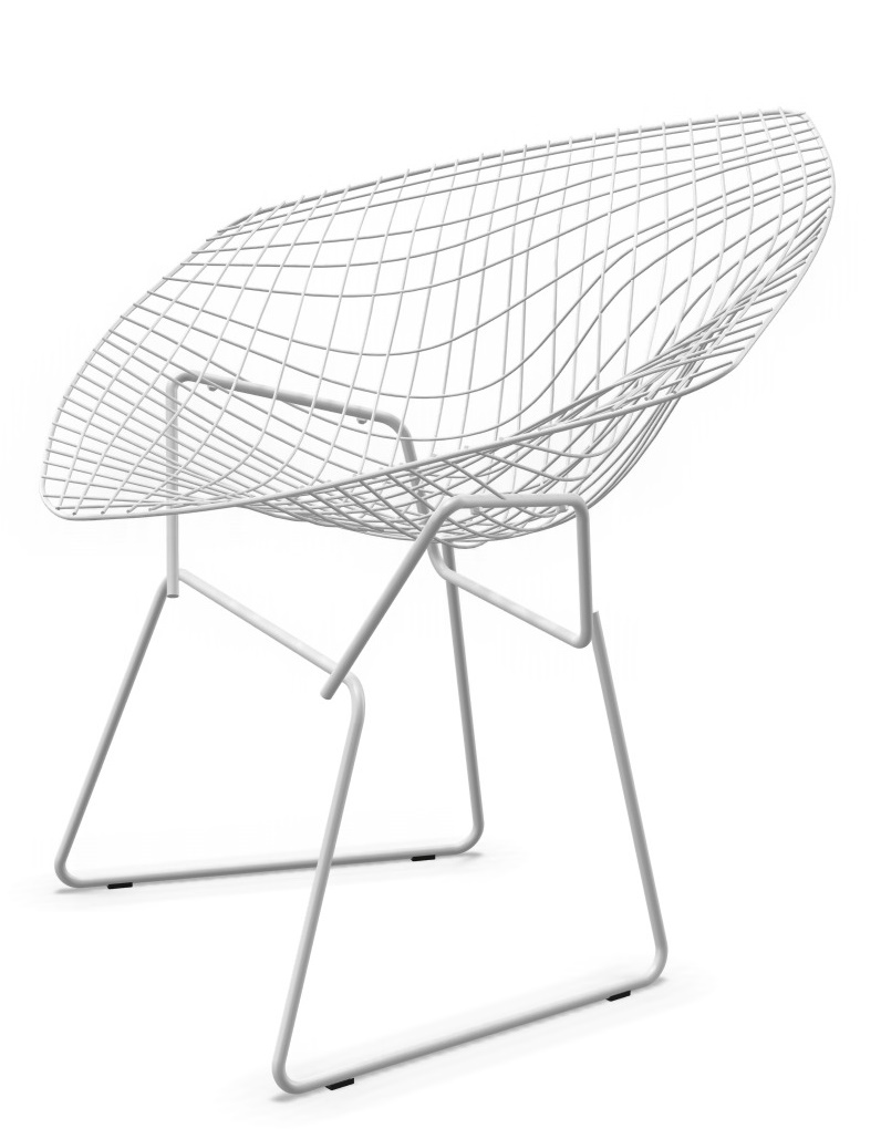 Bertoia Diamond fauteuil OUTDOOR Knoll International SNELLE LEVERING
