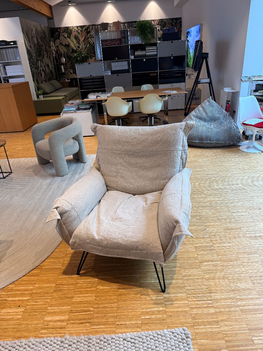 Cloudscape fauteuil WILD LINEN Moroso Diesel TENTOONSTELLINGSSTUK