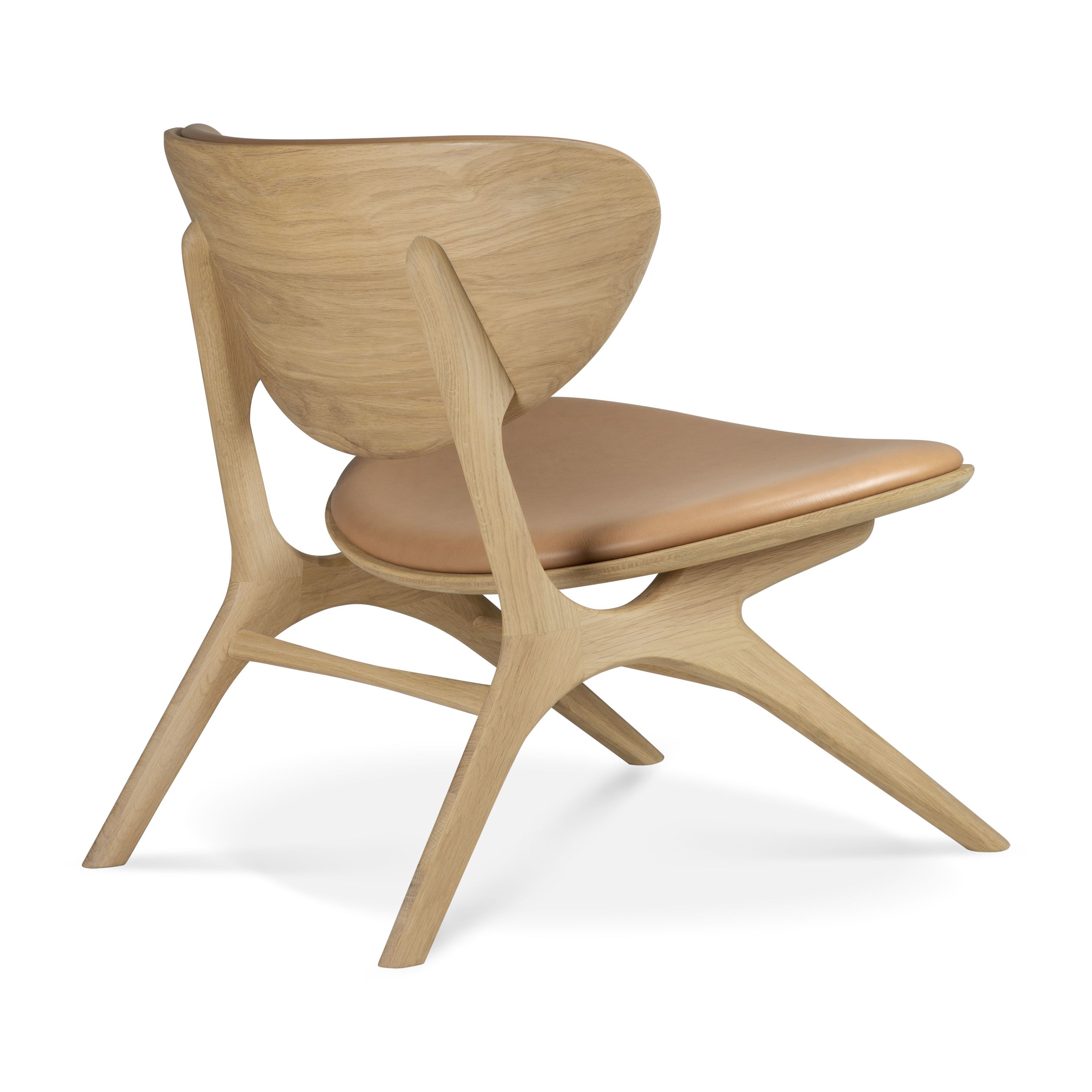 Eye Lounge-fauteuil - Sienna-leer van Ethnicraft
