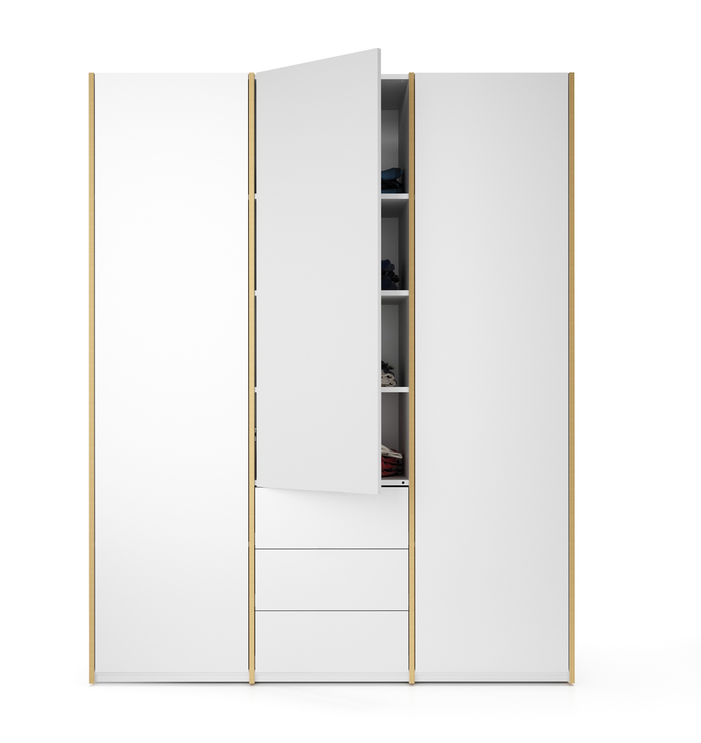 MODULAR PLUS-kastcombinatie met 3 laden van Müller Möbelwerkstätten
