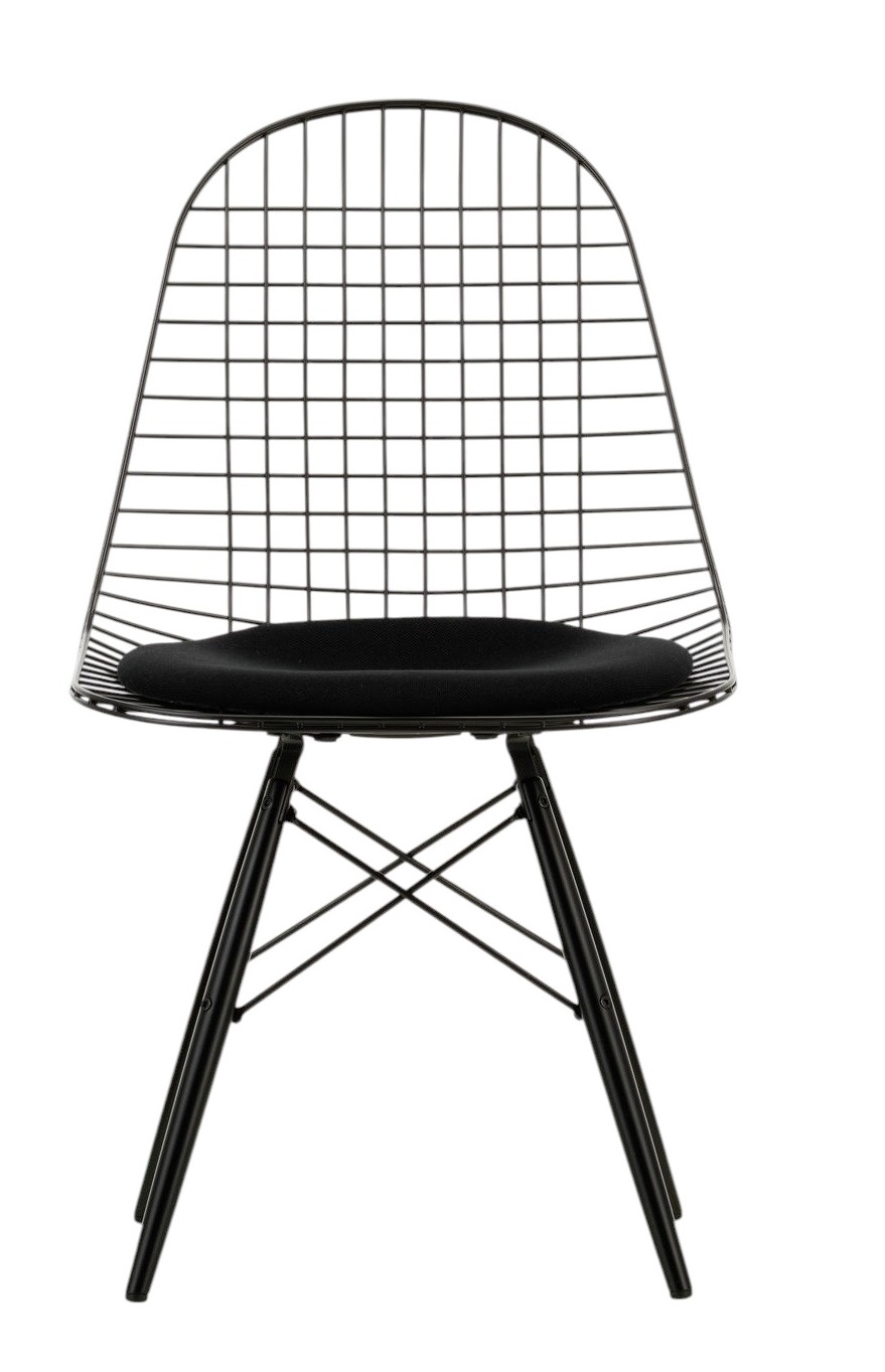 DKW-5 Wire Chair stoel met zitkussen Vitra