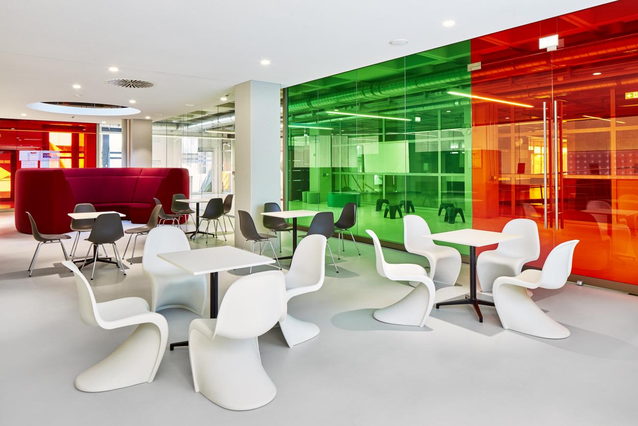 Panton Chair kunststof stoel Vitra NIEUWE HOOGTE