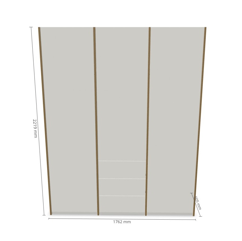 MODULAR PLUS-kastcombinatie met 3 laden van Müller Möbelwerkstätten