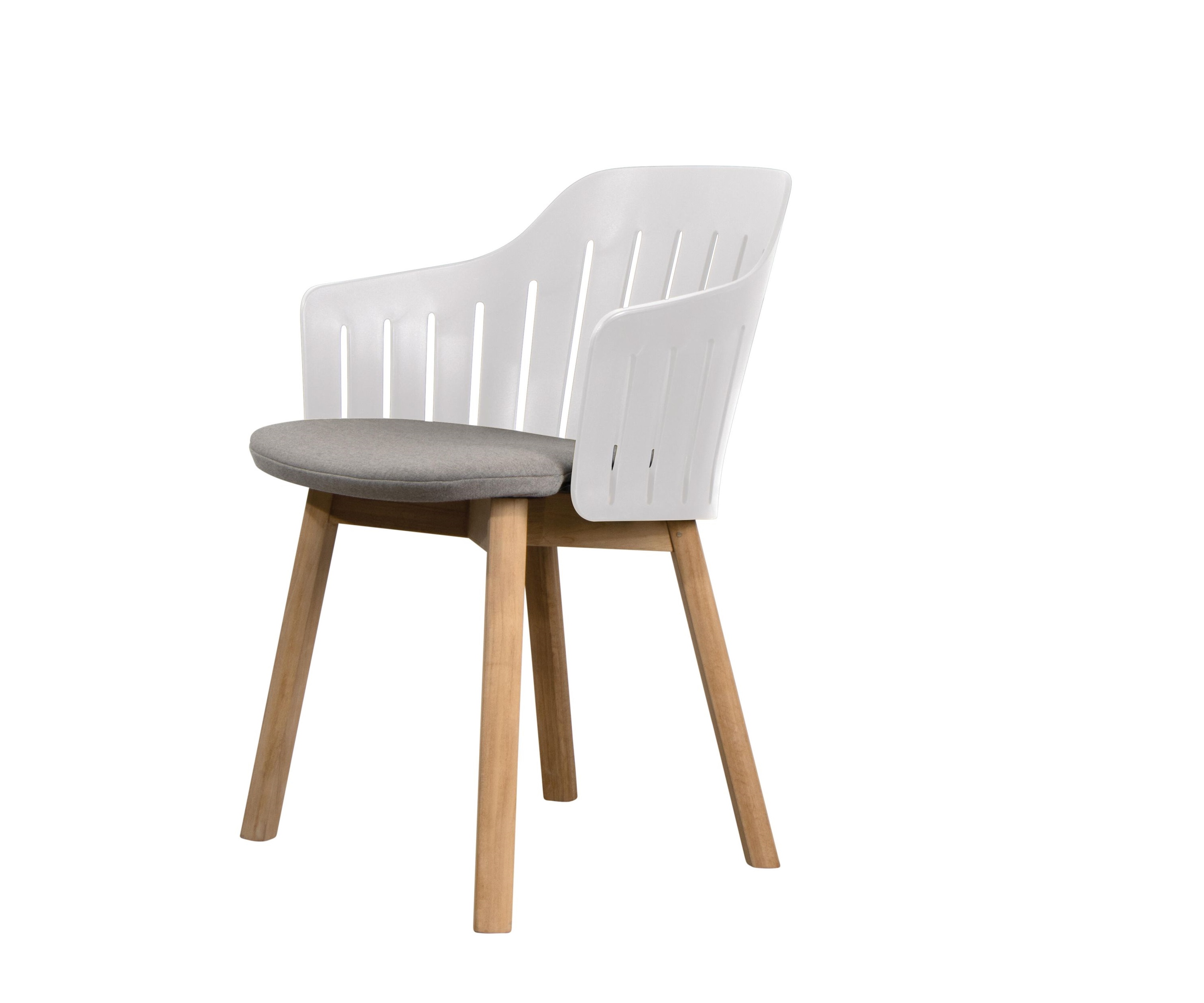 Choice Outdoor-stoel met teakhouten frame en 4 poten van Cane-Line