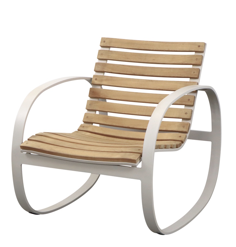 Parc schommelstoel Cane-Line teak/zand