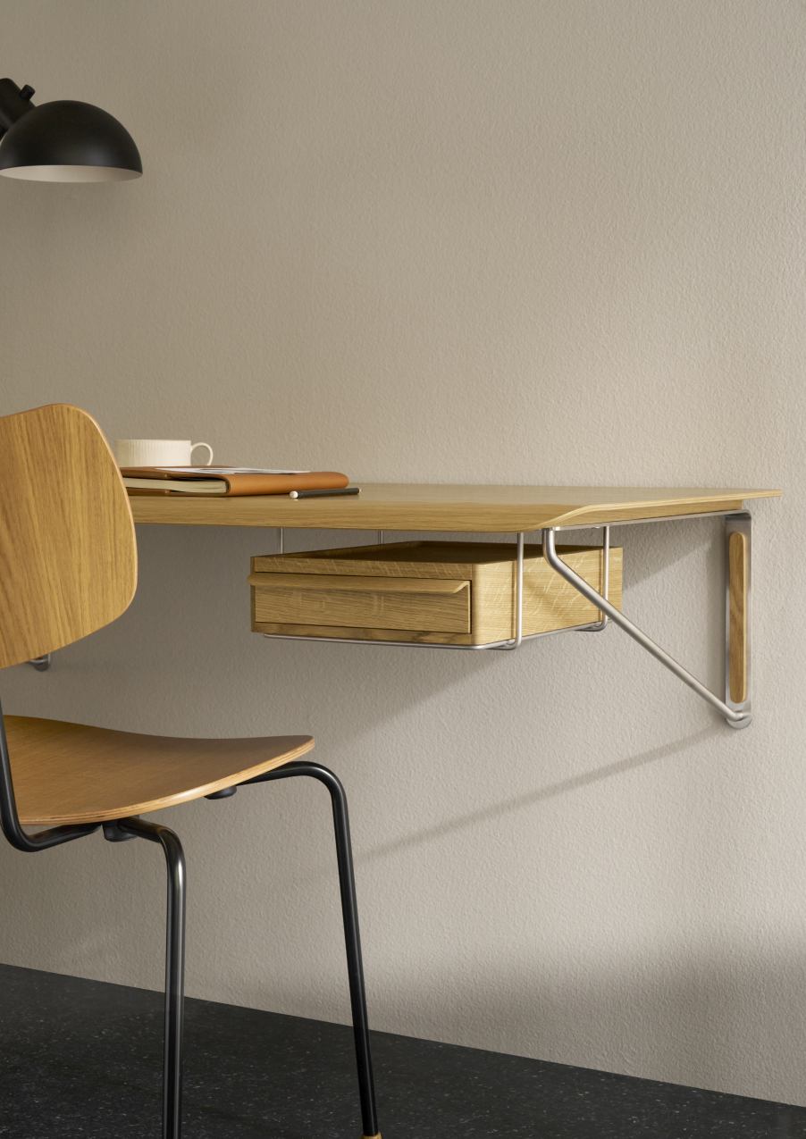 AB019 Wall Desk wandbureau van Carl Hansen & Søn