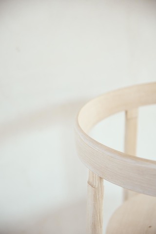 Lunar-stoel eikenhout Form & Refine