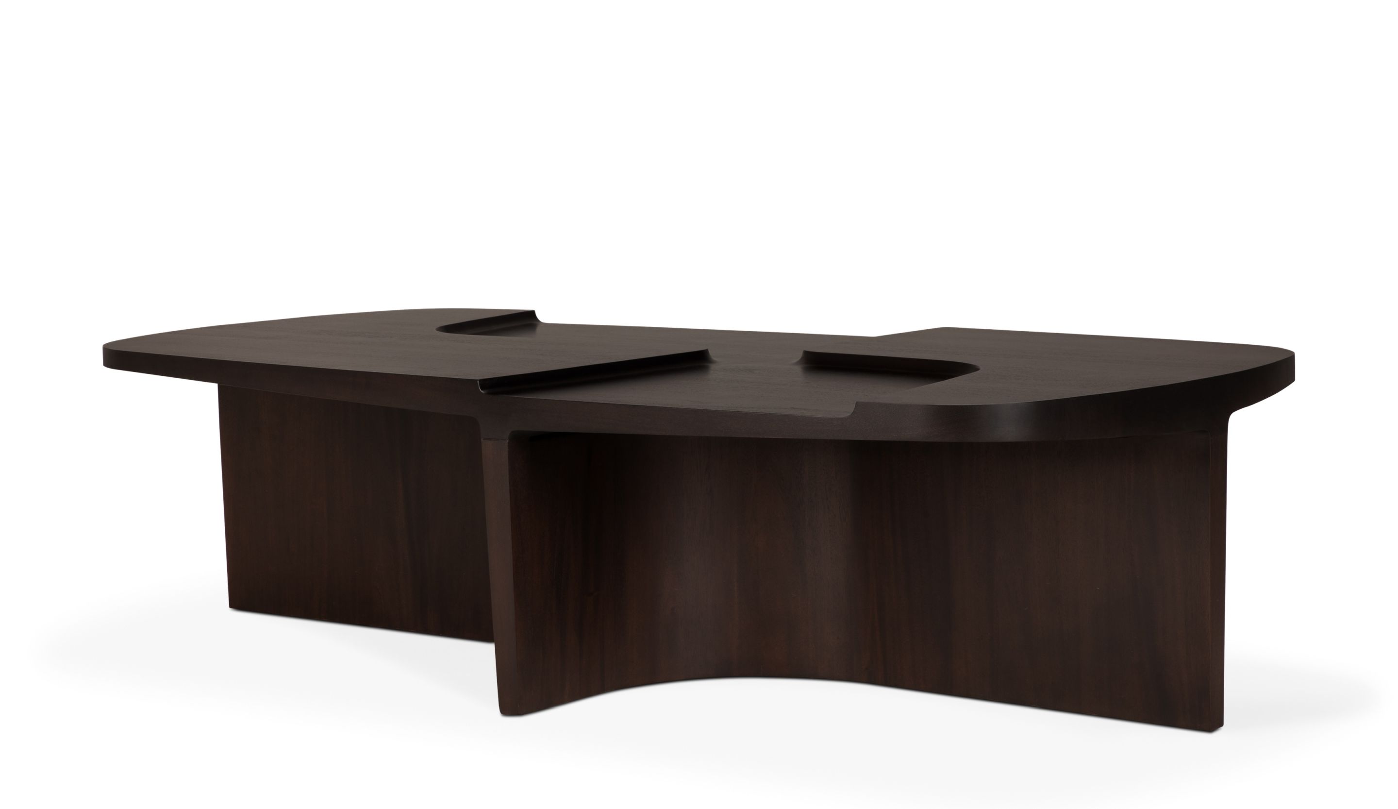 Brutalistische salontafel van Ethnicraft
