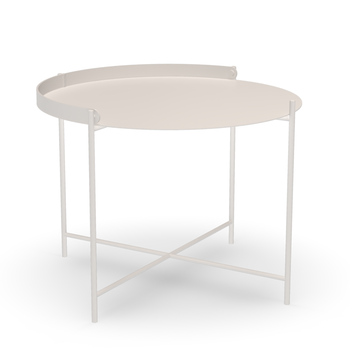 Edge Tray Table Bijzettafel, middelgroot, Houe