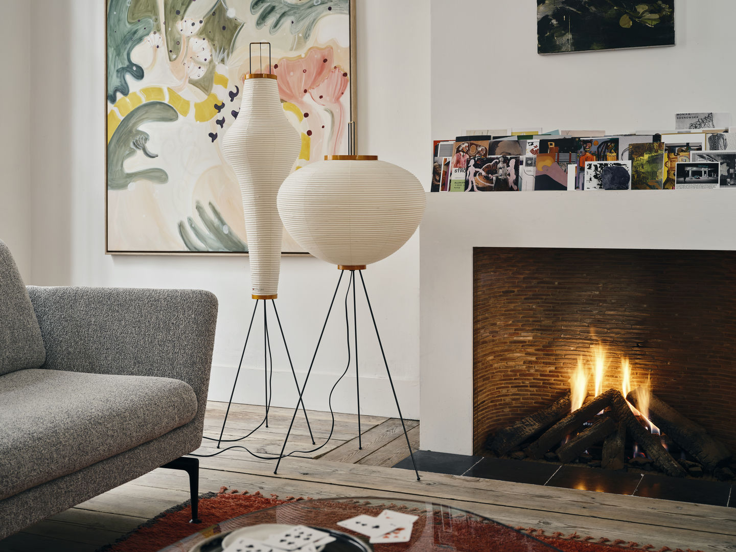 Akari staande lamp 10A Vitra