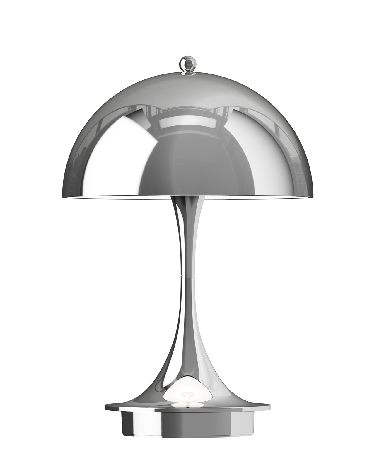 Panthella 160 Portable V3 LED-tafellamp met accu voor binnen en buiten van Louis Poulsen 