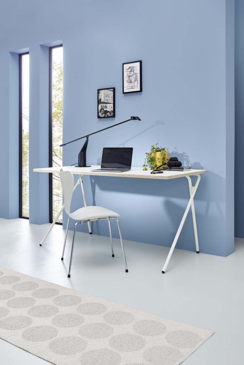 Plato opklapbaar secretaire / bureau van Müller Möbelwerkstätten