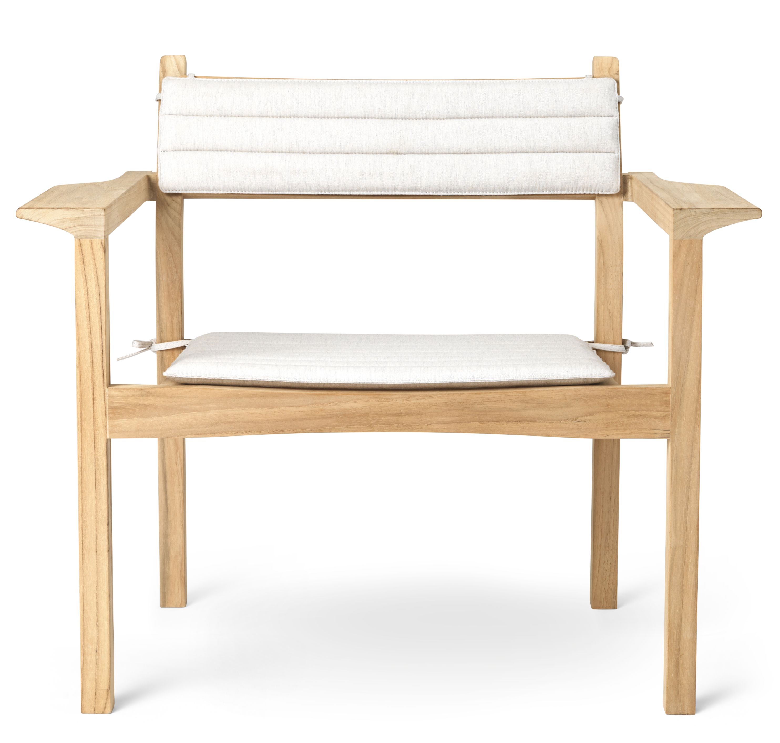 CU AH601B Rückenkissen für AH601 Stuhl Outdoor von Carl Hansen & Søn, Frontansicht.