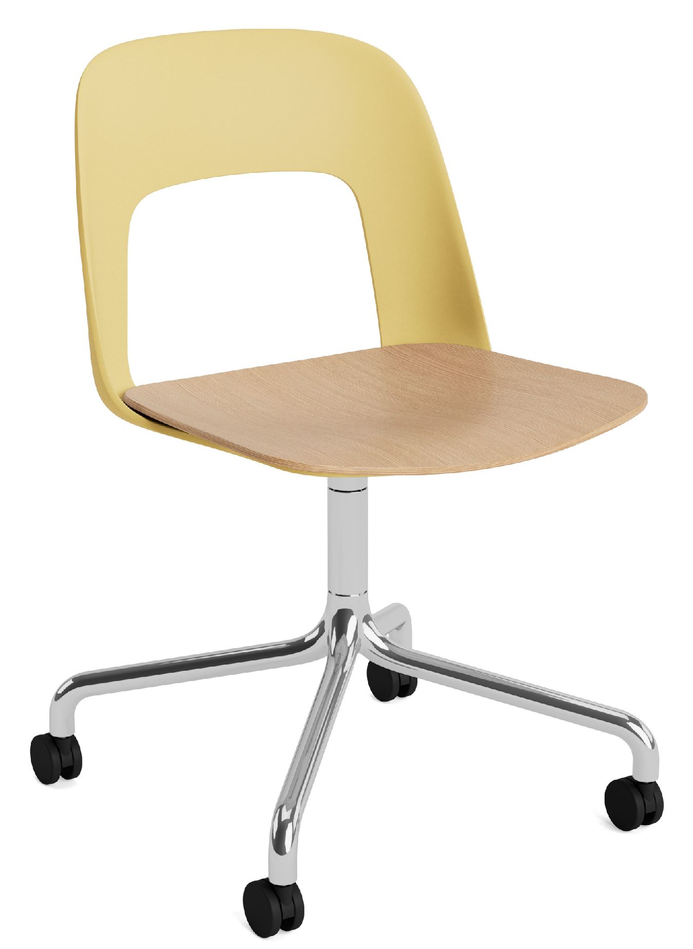 Layout Side Chair 162 draaistoel met vierpoot Hay