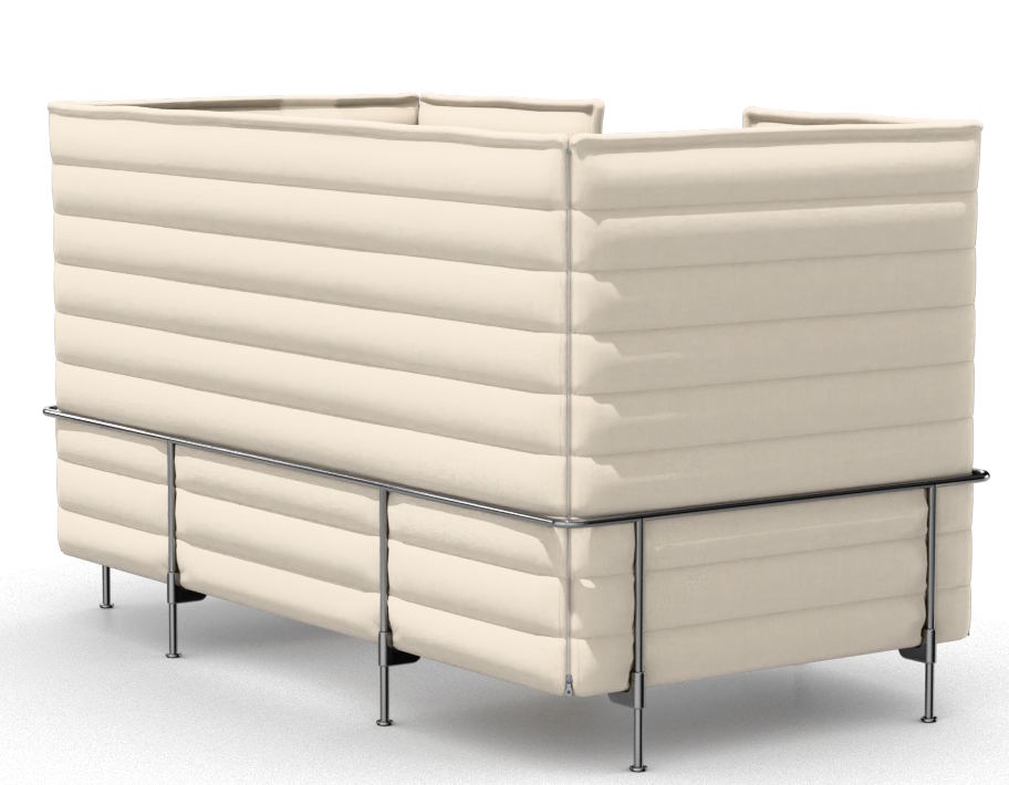 Alkoof Cabin Love Seat Hoge rugleuning Sofa Vitra