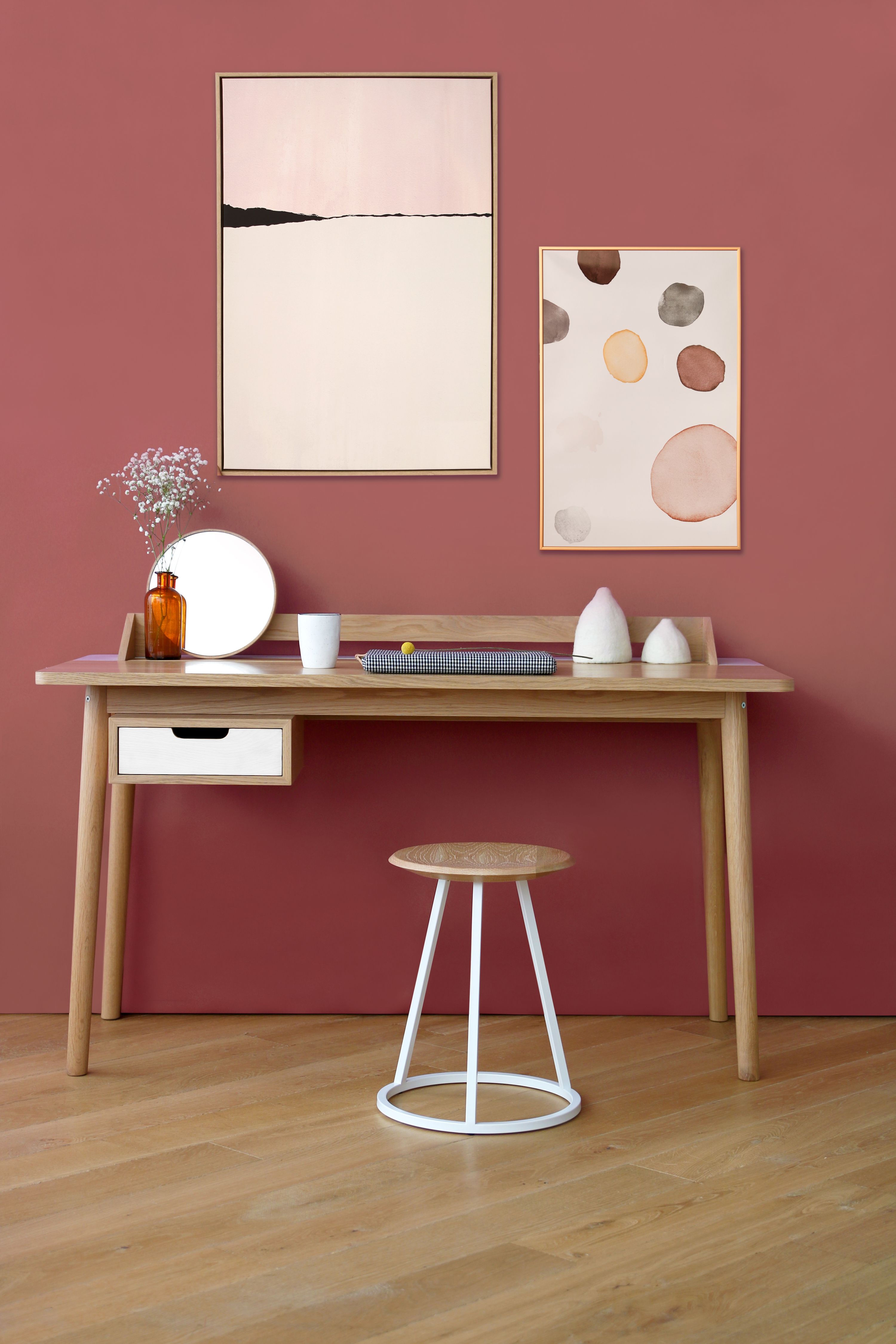 Honoré-bureau van eikenhout van Hartô
