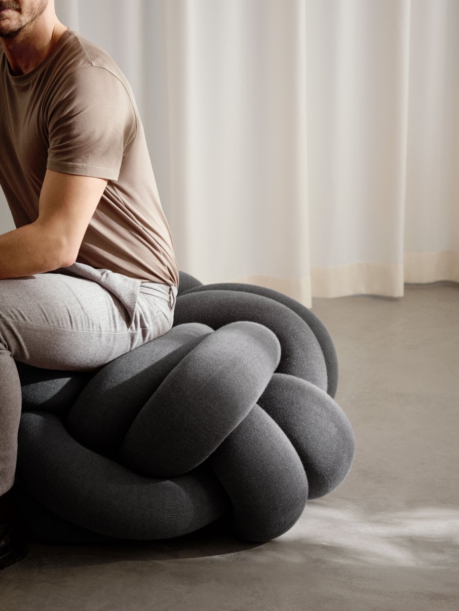 Knot XL zitkussen Design House Stockholm Forest