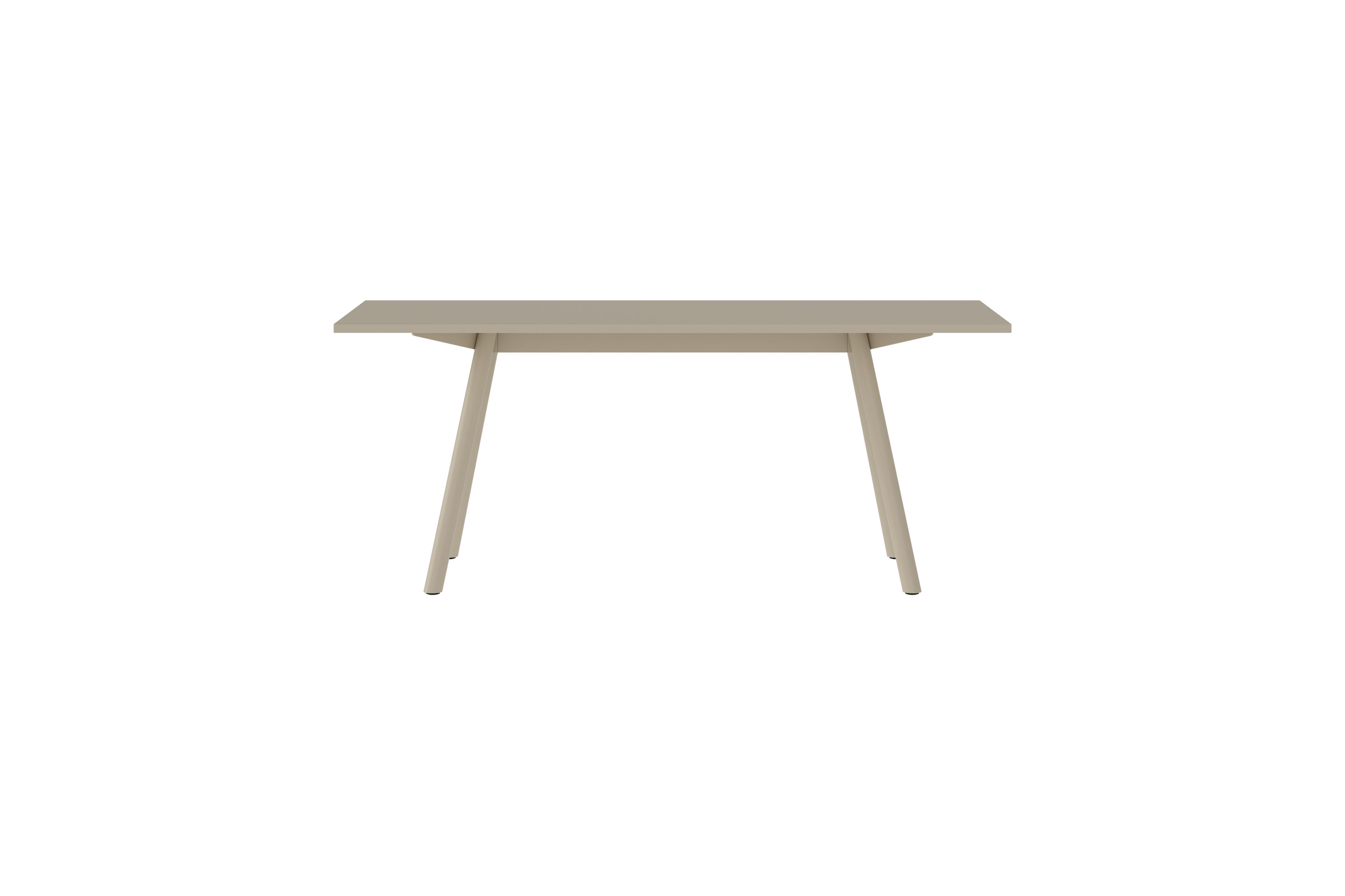 New Tendency Masa Tischplatte in Beige, minimalistischer Esstisch für moderne Wohnräume.