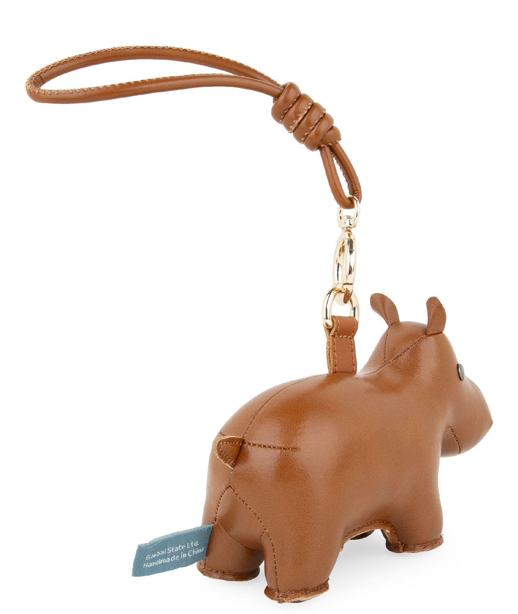 Tasbedeltje met riempje Hippo Tan van Züny